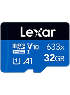 Buy 32GB High-Performance 633x microSDXC UHS-I Memory Card Blue 32 GB in Saudi Arabia