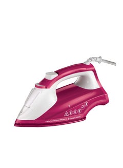 Buy Light And Easy Bright Steam Iron - Colorful Design With 2x More Durable Soleplate, 115 Gram Steam Shot And 35 Gram Continuous Steam 240 ml 2400 W 26480GCC Pink in UAE