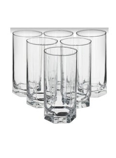اشتري 6-Piece Tango Glass Set Clear 290ml Clear في الامارات