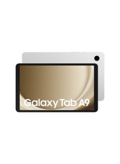 Buy Galaxy Tab A9 Silver 8GB RAM 128GB Wifi - Middle East Version in Saudi Arabia