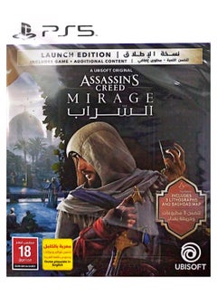 Buy Assassins Creed Mirage Lanch Edition - PlayStation 5 (PS5) in Saudi Arabia