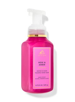 Buy Rose And Amber Gentle And Clean Foaming Hand Soap 258.125ml in UAE