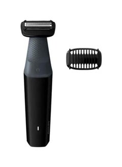 Buy International Version Philips Body Shave Machine With 2 PIN BG3010/13 Black/Grey in UAE