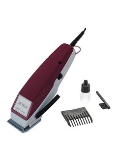 Buy International Version Classic 1400 Hair Clipper Burgundy One Size Burgundy in UAE