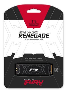 Buy Fury Renegade 1TB PCIe Gen 4.0 NVMe M.2 Internal Gaming SSD | Up to 7300 MB/s | Graphene Heat Spreader | 3D TLC NAND | Works With PS5 | SFYRS/1000G - Solid State Drive 1 TB in Egypt