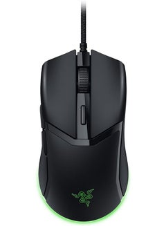 اشتري Razer Cobra - ماوس ألعاب سلكي خفيف الوزن Chroma RGB (تصميم خفيف الوزن 57 جم، مفاتيح الماوس الضوئية Gen-3، إضاءة Chroma مع توهج متدرج، تعديلات دقيقة للمستشعر) أسود في مصر