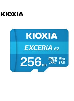 اشتري Original 256GB MicroSD Exceria Flash Memory Card U3 R100 C10 Full HD High Read Speed 100MB/s 256 GB في السعودية