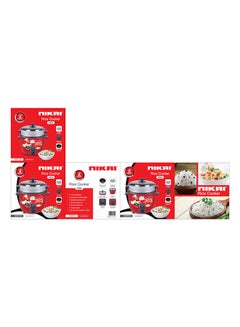 Buy Rice Cooker 1 L 700 W NR672N1 Red in UAE
