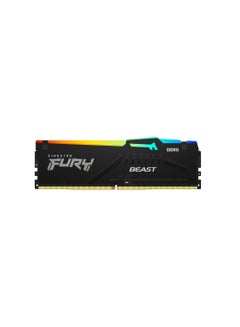 اشتري Fury Beast RGB 16GB (2x8GB) DDR5 Desktop Memory, 5600MT/s Memory Speed, CL36 CAS Latency, Intel XMP 3.0, 1.25 Voltage, 288-Pin, AMD Expo, Dual Channel DIMM Kit Black في السعودية