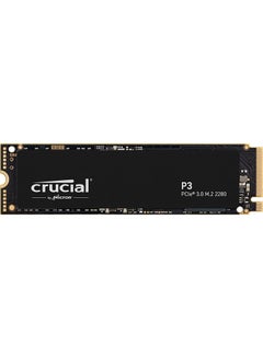 Buy P3 500GB PCle 3.0 NVMe M.2 SSD, up to 3500MB/s CT500P3SSD8, Black 500 GB in Egypt