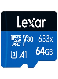 Buy 633x TF Card High-performance Micro SD Card Class10 U3 A1 V30 High Speed TF Card For Phone Camera Dashcam 64 GB in UAE