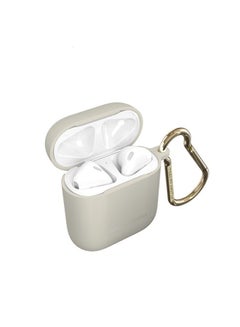 Buy Protective Case For Active AirPods 1st & 2nd Generation Ecru in Saudi Arabia