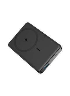 Buy 10000 mAh Magnetic Power Bank 10K, Wireless Portable Charger, 20W Fast Charging Battery Pack USB-C Compatible With Magsafe, iPhone 15/15 Plus/15 Pro/15 Pro Max, iPhone 14/13/12 Series Black in Egypt