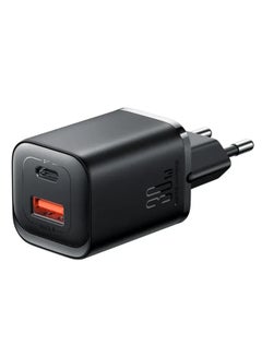 اشتري Dual Port Mini Intelligent Fast Charger 30W Black في مصر