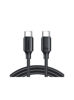 Buy JR - S-CC060A9 60W Type-C to Type-C Fast Charging Data Cable 1m- Black in Egypt