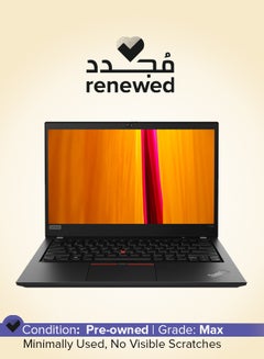 Buy Renewed - ThinkPad T495 Pro Laptop With 14 inch Display,AMD Ryzen 7/2GB Graphic Memory/16GB RAM/256GB SSD/Windows 10 Pro English Black in UAE