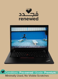 اشتري Renewed - ThinkPad L490 Laptop With 14 inch Display,Intel Core i7 Processor/8th Generation/16GB RAM/256GB SSD/Windows 10 Pro English Black في الامارات