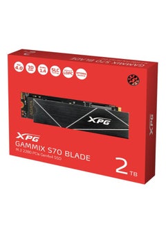 Buy GAMMIX S70 BLADE PCIe Gen4x4 M.2 2280 Solid State Drive for Gaming Laptop Desktop PS5 | 2 TB in Saudi Arabia