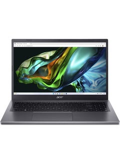 اشتري Aspire 5 A515 Laptop 13th Gen Intel Core i5-1335U 10 Cores Upto 4.60GHz/8GB LPDDR5/ 256GB SSD/Intel Iris XE Graphics/15.6” FHD Display/Windows 11 Home English Grey في الامارات