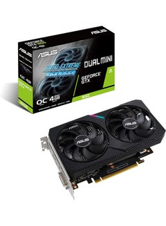 Buy Dual GeForce GTX 1650 V2 OC Edition 4GB GDDR6 (PCIE 4.0, 4GB GDDR6 memory, HDMI 2.0b, DisplayPort 1.4a, DVI-D, IP5X Dust Resistant, Auto-Extreme) Black in UAE