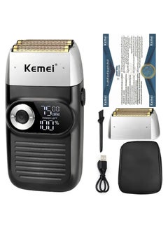 Buy KM-2026 Professional Hair Straightening And Shaving Machine With Digital Screen (Saudi Version) in Saudi Arabia