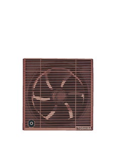 اشتري TOSHIBA Bathroom Ventilating Fan 25 cm, Privacy Grid, Brown VRH25S1N 220 W VRH25S1N Brown في مصر