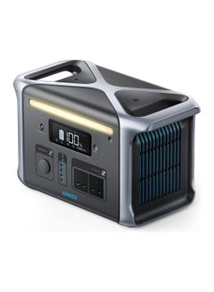 Buy 1229 mAh Anker SOLIX F1200 Portable Power Station, PowerHouse 757, 1500W Solar Generator, 1229Wh Battery Generators for Home Use, LiFePO4 Power Station for Outdoor Camping, and RVs (Solar Panel Optional) Black in UAE