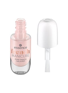 Buy French Manicure Sheer Beauty Nail Polish 01 Peach Please! in UAE