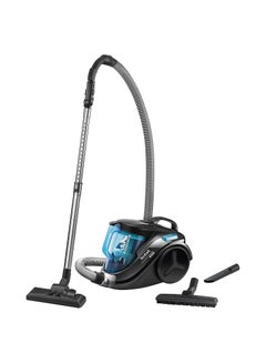 اشتري Compact Power Vacuum Cleaner, Bagless, 750W=2000W, 1,5L Capacity 2000 W TW3751EG Black/Turquoise في مصر