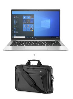 اشتري Business & Professional Light Weight EliteBook 830 G8 Laptop With 13.3-Inch Display, Core i7-1165G7 Processor/32GB RAM/1TB SSD/Intel Xe Graphics/Windows 11 Pro Finger Print With Free HP Business Bag English/Arabic Silver في الامارات