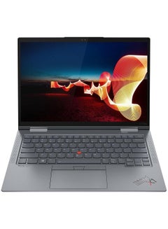 اشتري ThinkPad X1 Yoga Gen 7 21CD0045US شاشة لمس 14 بوصة، معالج Core i5-1235U/256 جيجابايت SSD/Windows 11/Intel XE Graphics في الامارات