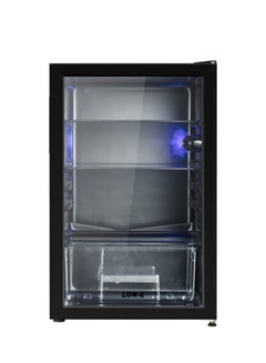 اشتري Glass Door Mini Display  Refrigerator 91 L NSF100K Black في السعودية