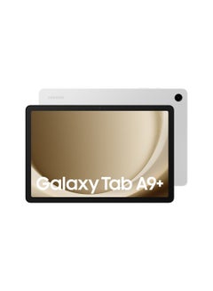 اشتري Galaxy Tab A9 Plus باللون الفضي، وذاكرة الوصول العشوائي (RAM) سعة 4 جيجابايت، وذاكرة الوصول العشوائي (RAM) سعة 64 جيجابايت، يدعم تقنية 5G - الإصدار العالمي في الامارات