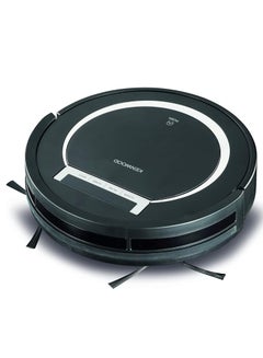 اشتري Smart Robot Vacuum Cleaner, 2-in-1 Vacuuming, Smart Drop Proof Technology, Virtual Wall, Ideal for Pet Hair Hard Floor and Carpet 0.5 Suction Power, super silent 65 1000 W VRP10.000BK BLACK في الامارات