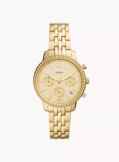 اشتري Women's Chronograph Round Shape Stainless Steel Wrist Watch ES5219 - 36 Mm في الامارات