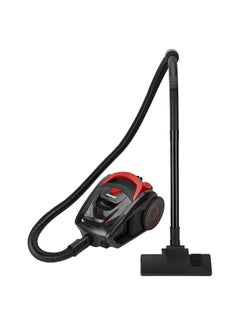 Buy Cyclonic Vacuum Cleaner 1.5L Dust Bag Capacity, Lower Noise Design, Flexible Hose With handle Airflow Control, Pedal On/Off Switch, Automatic Cord Rewinder Function, Hepa Filtration System 1400 W GVC19024 Red Black in UAE