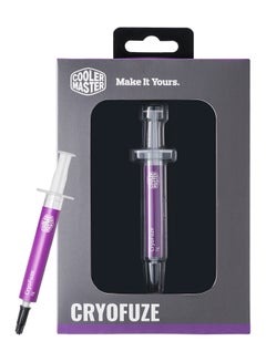 اشتري CryoFuze Ultra-High Performance Thermal Paste, Nanoparticles, CPU/GPU Conductivity W/m.k= 14m, Non Corrosive, Temp -50°C up to 250°C for CPU and GPU Coolers CRYOFUZE  14W في مصر