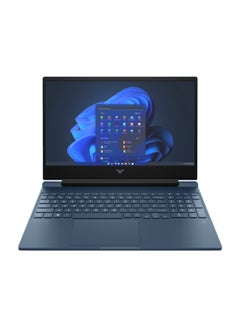 اشتري Victus Gaming Laptop With 15.6-inch Display, Core i5-12450H Processor/8GB RAM/512GB SSD/4GB NVIDIA GeForce RTX 2050 Graphics Card/Windows 11 Home/full size BACKLITE  numeric keyboard Arabic/ English Blue في الامارات
