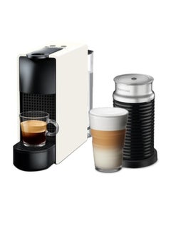 Buy OL Essenza Coffee Machine With  Aerocino Bundle 0.6 L 220 W C30-ME-WH-NE2+3694BK White in Saudi Arabia