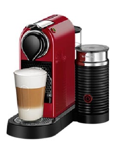 Buy OL Citiz & Milk Coffee Machine 1 L 1710 W C123-ME-CR-NE2 Red in Saudi Arabia