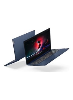 اشتري IdeaPad 3 15IIL05 Laptop With 15.6-Inch Display, Core i3-1005G1 Processor/4Gb Ram/1Tb Hdd/Windows 10 Pro/Integrated Intel UHD Graphics English/Arabic Blue في السعودية