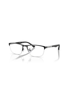 Buy Men's Square Eyeglass Frame - EA1142 3001 56 - Lens Size: 56 Mm in UAE