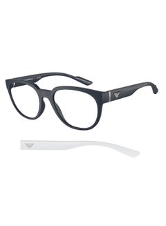 Buy Men's Wayfarer Eyeglass Frame - EA3224 5088 52 - Lens Size: 52 Mm in UAE