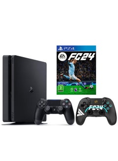 Buy PlayStation 4 Slim 500GB Console With LOG Edition Controller And FC 24 in Saudi Arabia