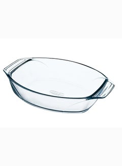 Buy Pyrex-Irresistible Roaster Oval 4L Transparent 38 x 27 x 7cm in Egypt