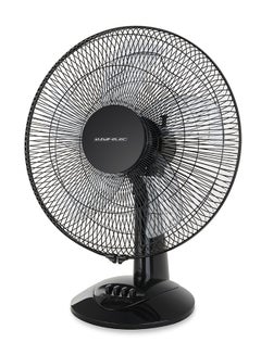 Buy 16-Inch 5 Blade Electric Table Fan Electric With 3 Speeds E05903 Black in Saudi Arabia