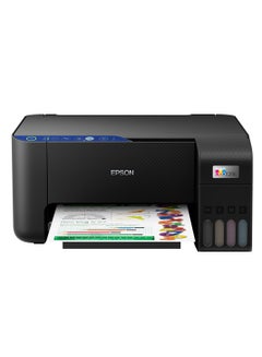 Buy EcoTank ET-2811 Inkjet Wireless Colour Printer With Ink Cartridges And Wifi + Smartpanel App Connectivity Black in UAE