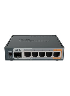 Buy Hex S RB760iGS 5 Port Gigabit Ethernet Router Grey in Saudi Arabia