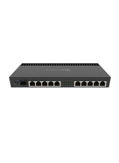 Buy 10xGigabit Port Router With A Quad-Core 1.4Ghz CPU, 1Gb Ram, SFP+ 10Gbps Cage And Desktop Case With Rack Ears Black in Saudi Arabia