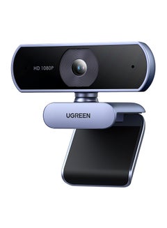 Buy 1080P Webcam With Microphone USB HD Camera Black in Saudi Arabia